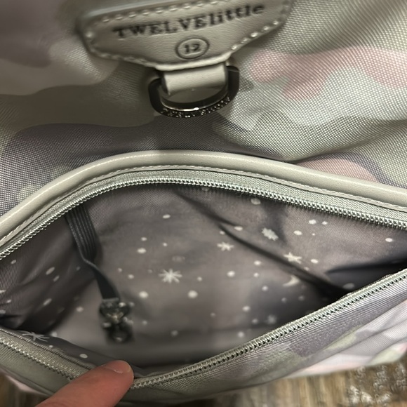 Twelve Little MIDI-GO DIAPER BAG BACKPACK IN BLUSH CAMO - Picture 5 of 14